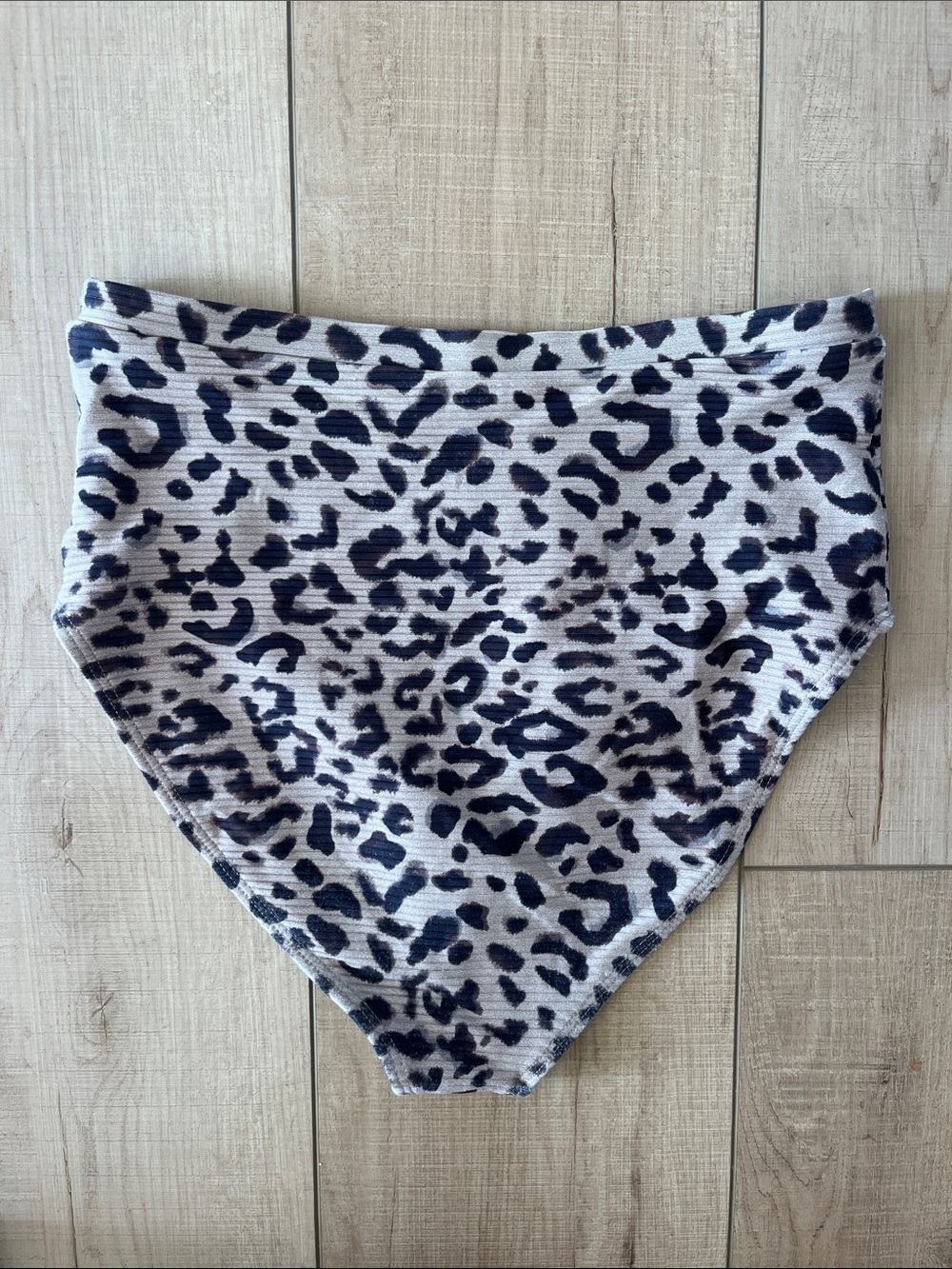 Pink Desert High-Waist Leopard & Black Bikini Bottoms - Women's Swim - Picture 5 of 5